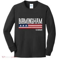 Birmingham Alabama Souvenir Gift Kids Long Sleeve Shirt thumb 0