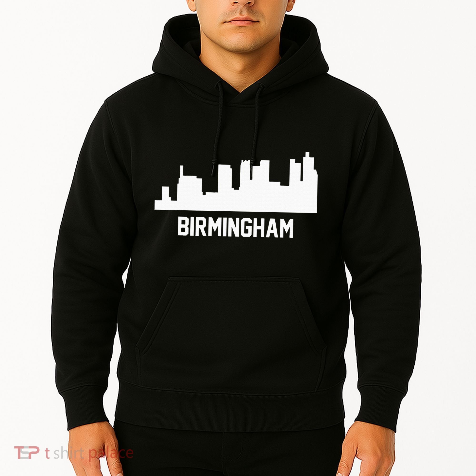 Birmingham Alabama Skyline Cityscape Hoodie