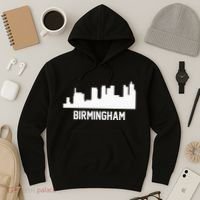 Birmingham Alabama Skyline Cityscape Hoodie thumb 3