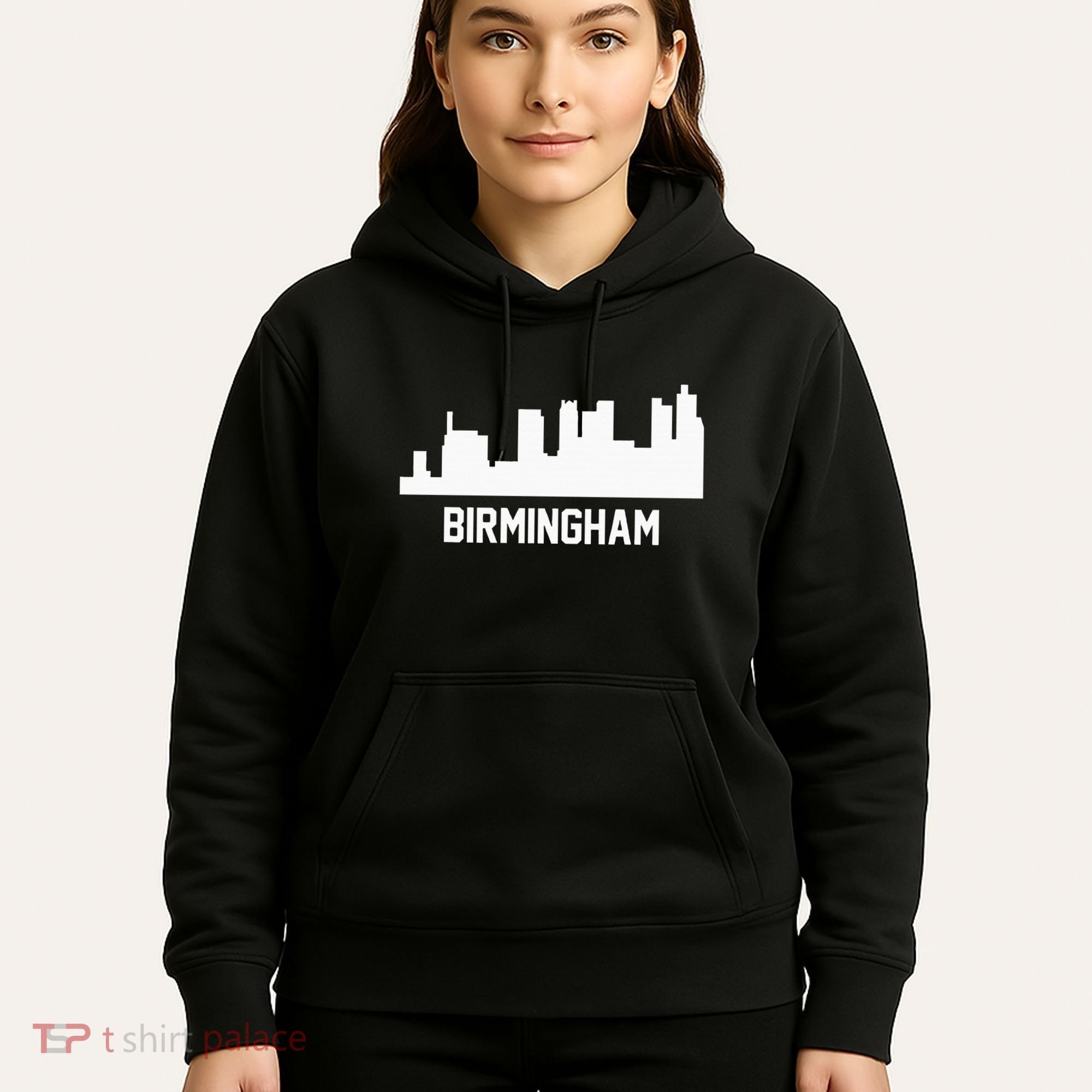 Birmingham Alabama Skyline Cityscape Hoodie