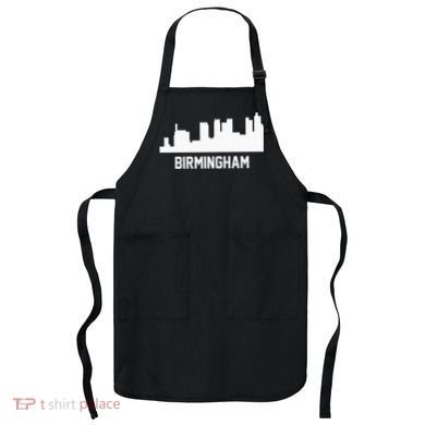 Birmingham Alabama Skyline Cityscape Apron