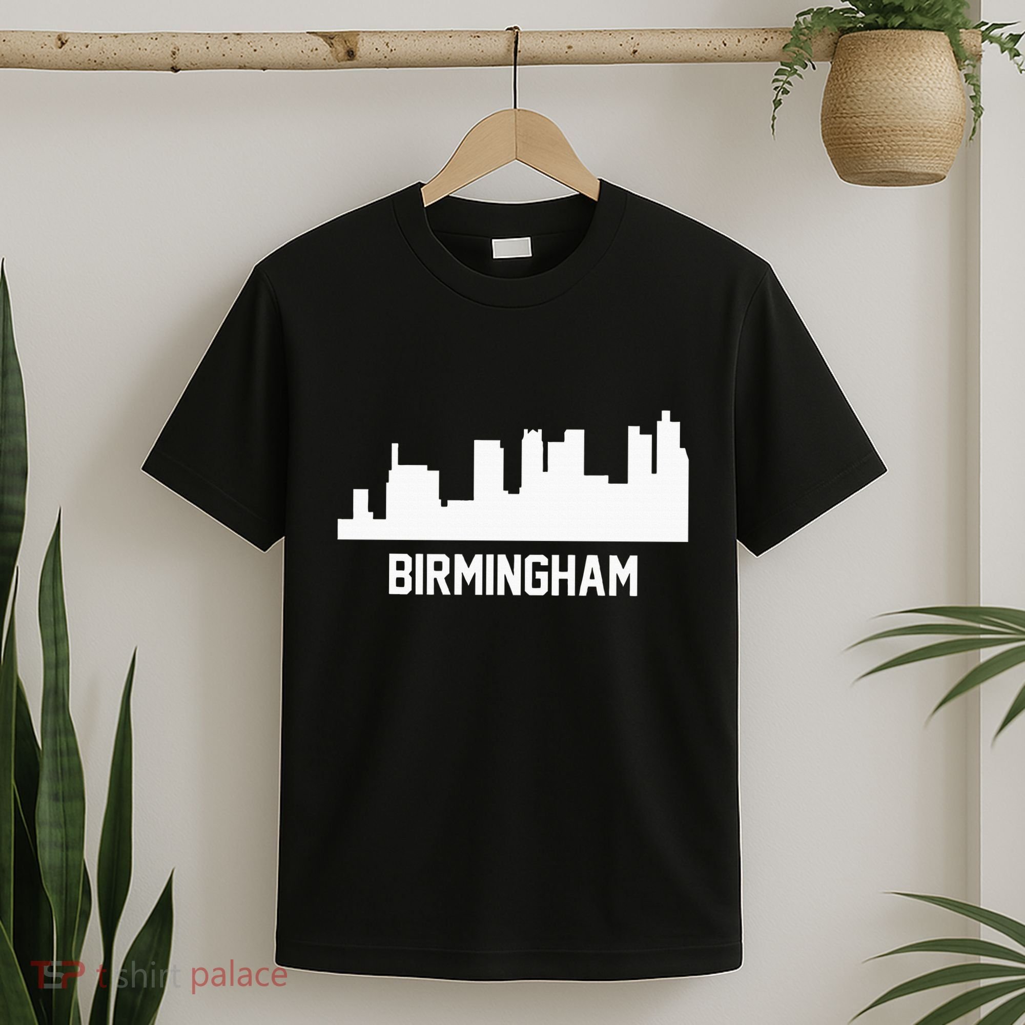 Birmingham Alabama Skyline Cityscape T-Shirt
