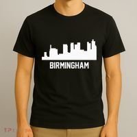 Birmingham Alabama Skyline Cityscape T-Shirt thumb 3