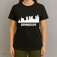 Birmingham Alabama Skyline Cityscape T-Shirt thumb 4