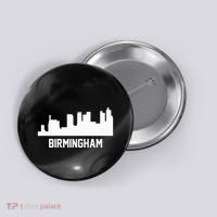 Birmingham Alabama Skyline Cityscape Button thumb 0