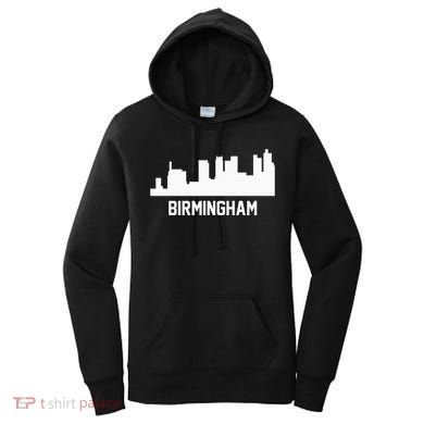 Birmingham Alabama Skyline Cityscape Women's Hoodie
