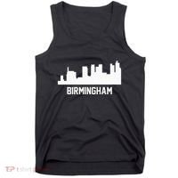 Birmingham Alabama Skyline Cityscape Tank Top thumb 0