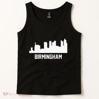 Birmingham Alabama Skyline Cityscape Tank Top thumb 2