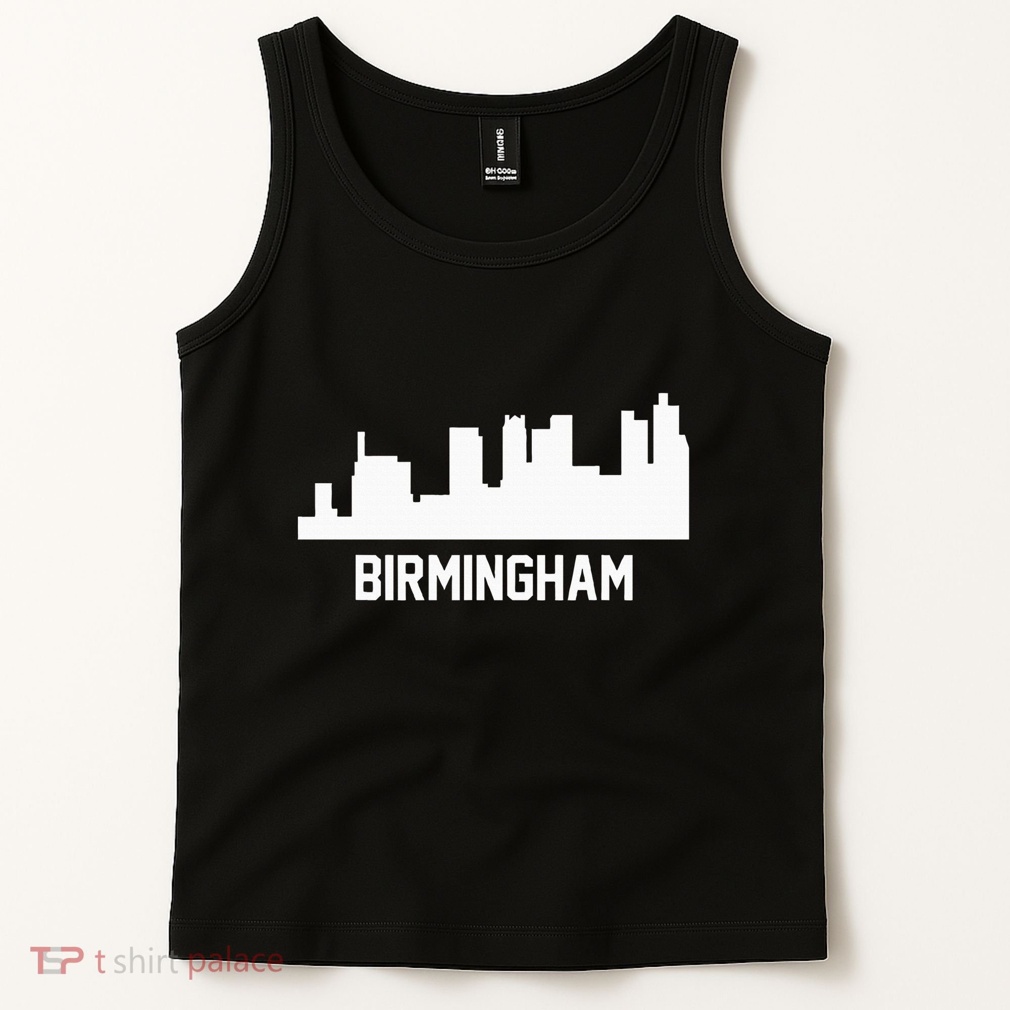 Birmingham Alabama Skyline Cityscape Tank Top