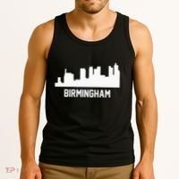 Birmingham Alabama Skyline Cityscape Tank Top thumb 3