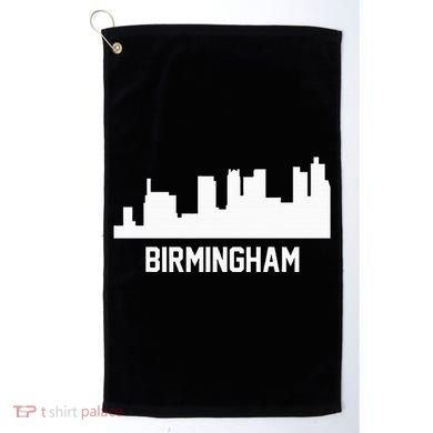 Birmingham Alabama Skyline Cityscape Golf Towel