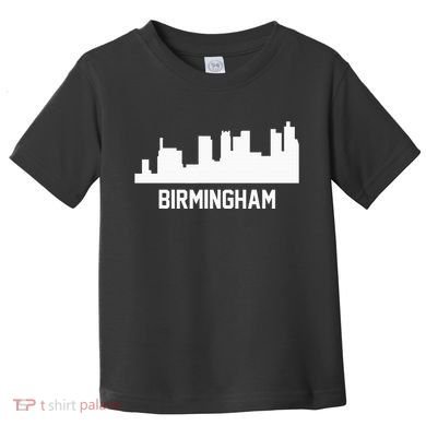 Birmingham Alabama Skyline Cityscape Toddler T-Shirt