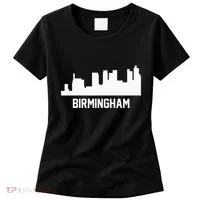Birmingham Alabama Skyline Cityscape Women's T-Shirt thumb 0