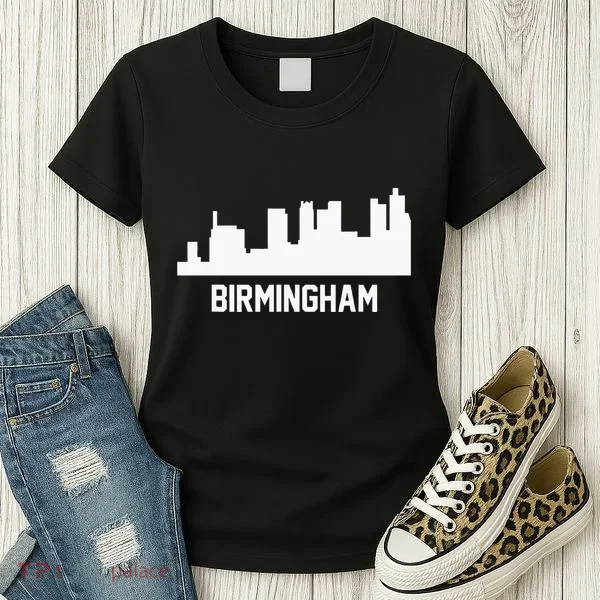 Birmingham Alabama Skyline Cityscape Women's T-Shirt