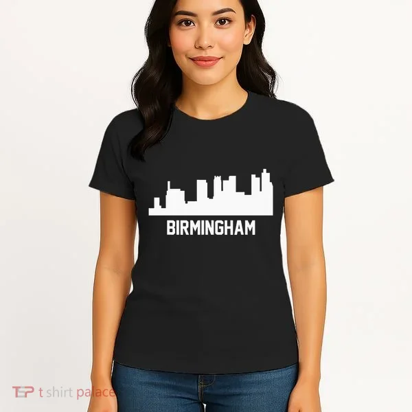 Birmingham Alabama Skyline Cityscape Women's T-Shirt