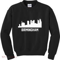 Birmingham Alabama Skyline Cityscape Kids Sweatshirt thumb 0