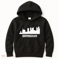 Birmingham Alabama Skyline Cityscape Kids Hoodie thumb 0