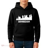 Birmingham Alabama Skyline Cityscape Kids Hoodie thumb 4