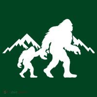 Bigfoot And Son Wild Outdoor Gift For Fathers Day Sweatshirt thumb 3