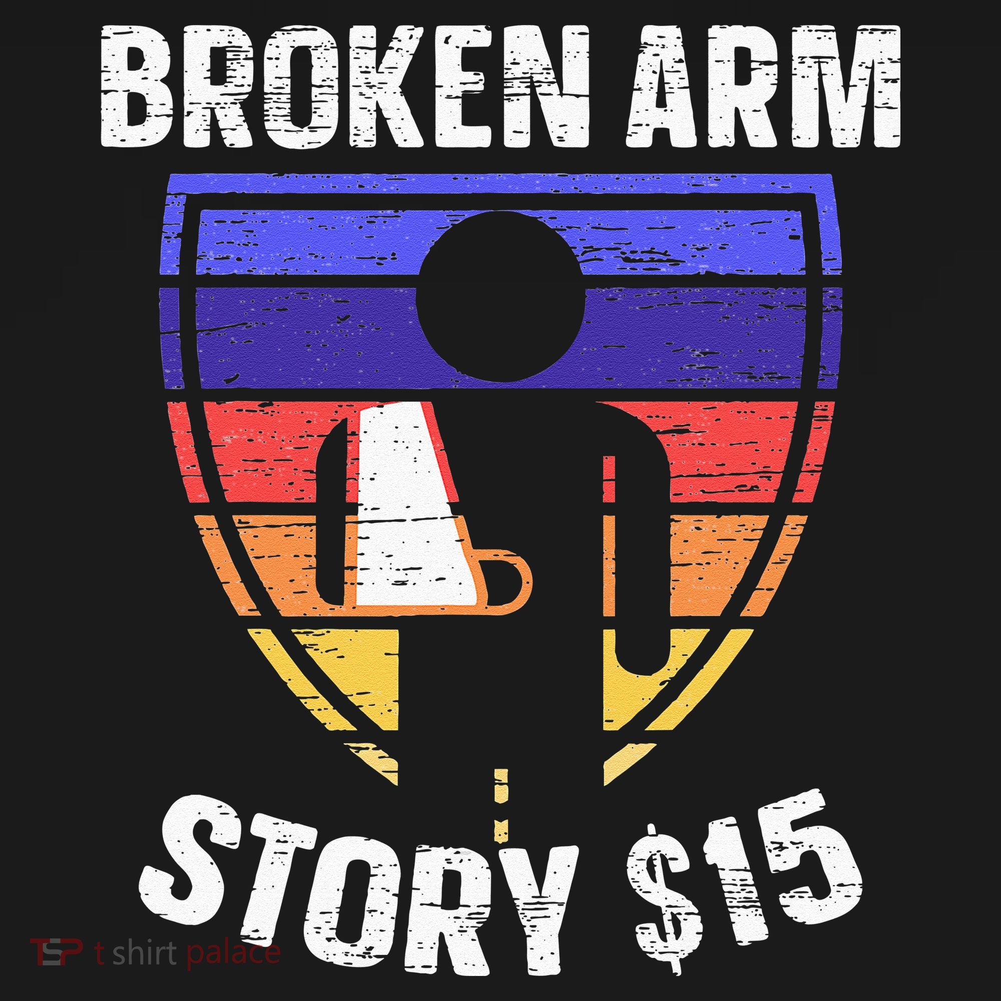 Broken Arm Story Injury Recovery Rehab Injured Hand Sweatshirt
