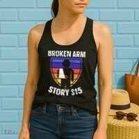 Broken Arm Story Injury Recovery Rehab Injured Hand Women's Tank Top thumb 2