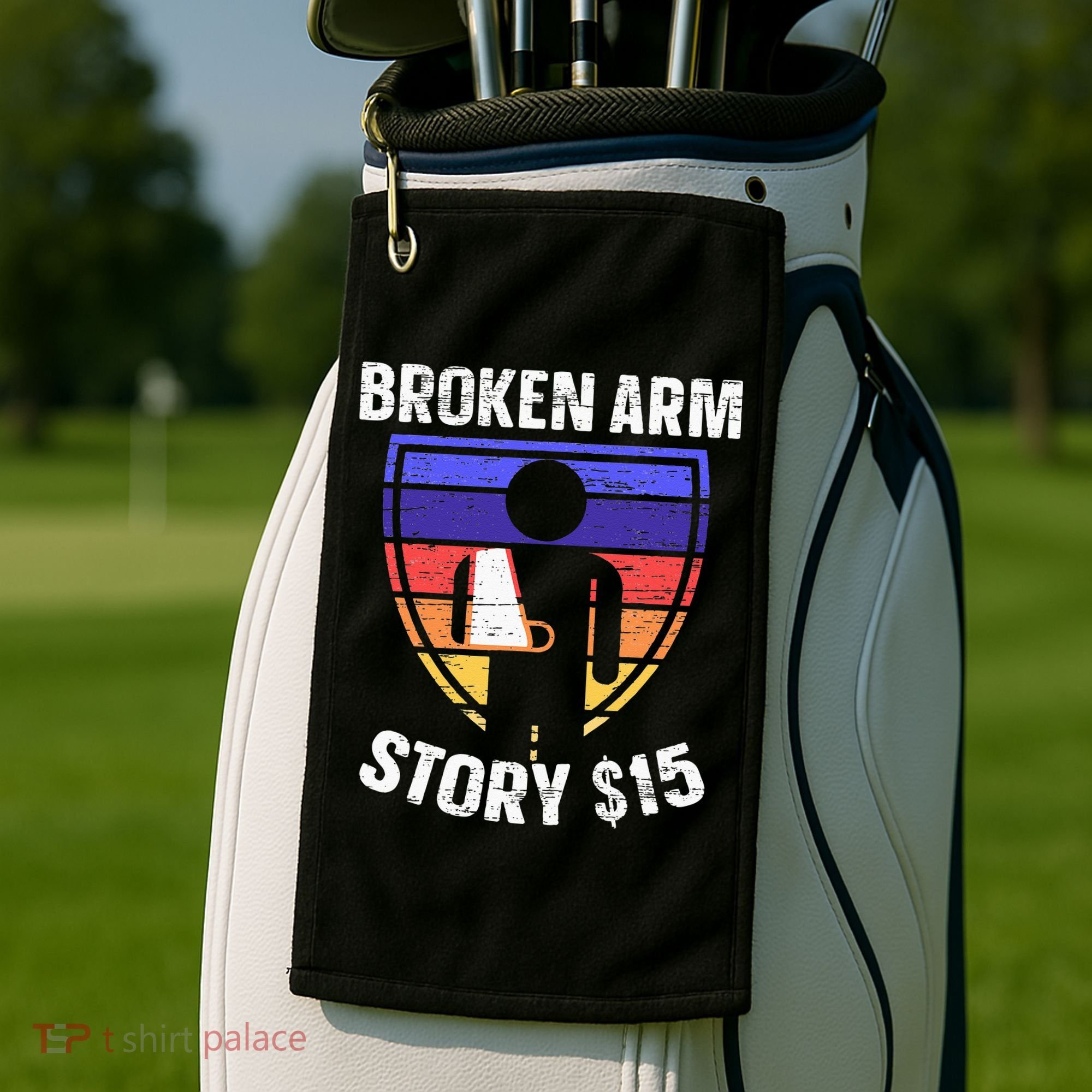 Broken Arm Story Injury Recovery Rehab Injured Hand Golf Towel