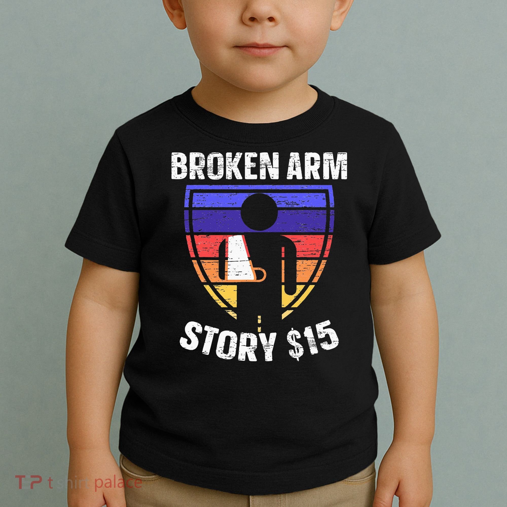 Broken Arm Story Injury Recovery Rehab Injured Hand Toddler T-Shirt