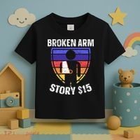 Broken Arm Story Injury Recovery Rehab Injured Hand Toddler T-Shirt thumb 3