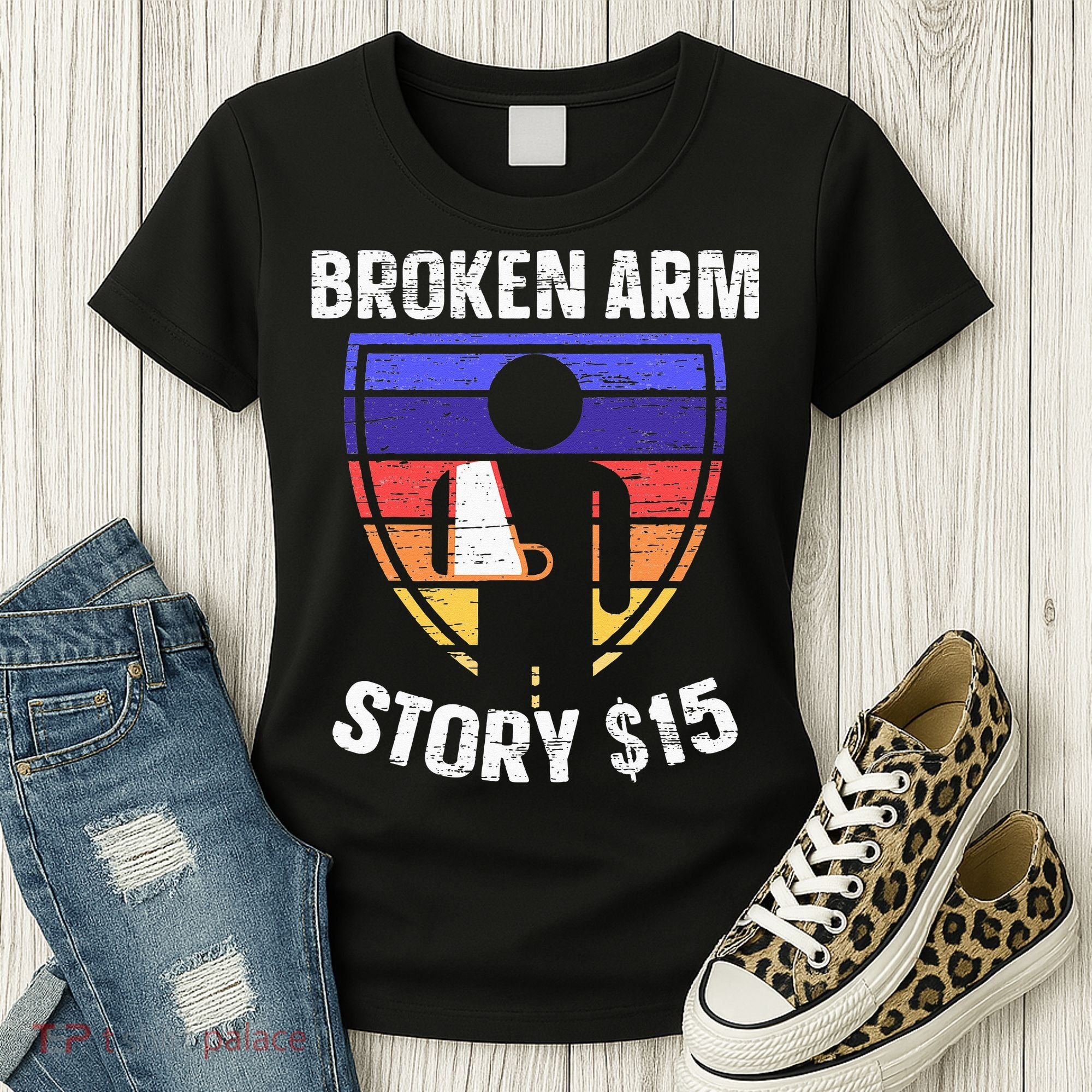 Broken Arm Story Injury Recovery Rehab Injured Hand Women's T-Shirt