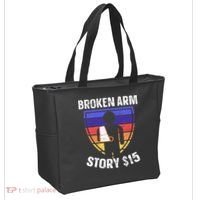 Broken Arm Story Injury Recovery Rehab Injured Hand Tote Bag thumb 2