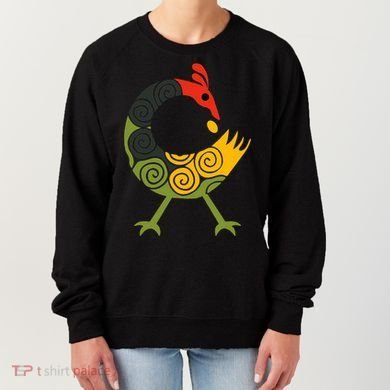Bird Adinkra Symbol Ghana Sankofa Black History Women's Sweatshirt