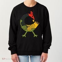 Bird Adinkra Symbol Ghana Sankofa Black History Women's Sweatshirt thumb 0