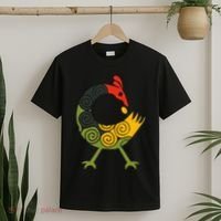 Bird Adinkra Symbol Ghana Sankofa Black History T-Shirt thumb 2