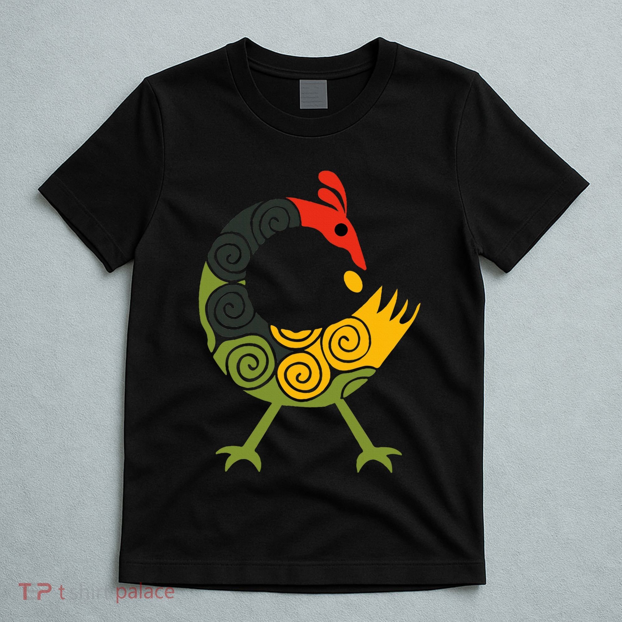 Bird Adinkra Symbol Ghana Sankofa Black History T-Shirt