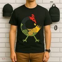 Bird Adinkra Symbol Ghana Sankofa Black History T-Shirt thumb 6