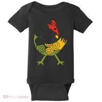 Bird Adinkra Symbol Ghana Sankofa Black History Baby Bodysuit thumb 0