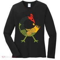 Bird Adinkra Symbol Ghana Sankofa Black History Women's Long Sleeve Shirt thumb 0