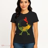 Bird Adinkra Symbol Ghana Sankofa Black History Women's T-Shirt thumb 4