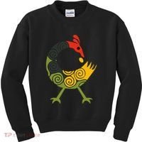 Bird Adinkra Symbol Ghana Sankofa Black History Kids Sweatshirt thumb 0