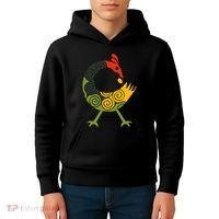 Bird Adinkra Symbol Ghana Sankofa Black History Kids Hoodie thumb 4