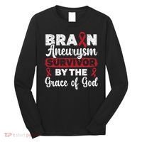 Brain Aneurysm Survivor Medical Condition Aneurysm Awareness Long Sleeve Shirt thumb 0