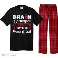 Brain Aneurysm Survivor Medical Condition Aneurysm Awareness Pajama Set thumb 0