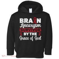 Brain Aneurysm Survivor Medical Condition Aneurysm Awareness Toddler Hoodie thumb 0