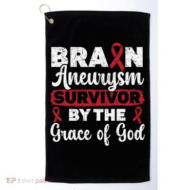 Brain Aneurysm Survivor Medical Condition Aneurysm Awareness Golf Towel