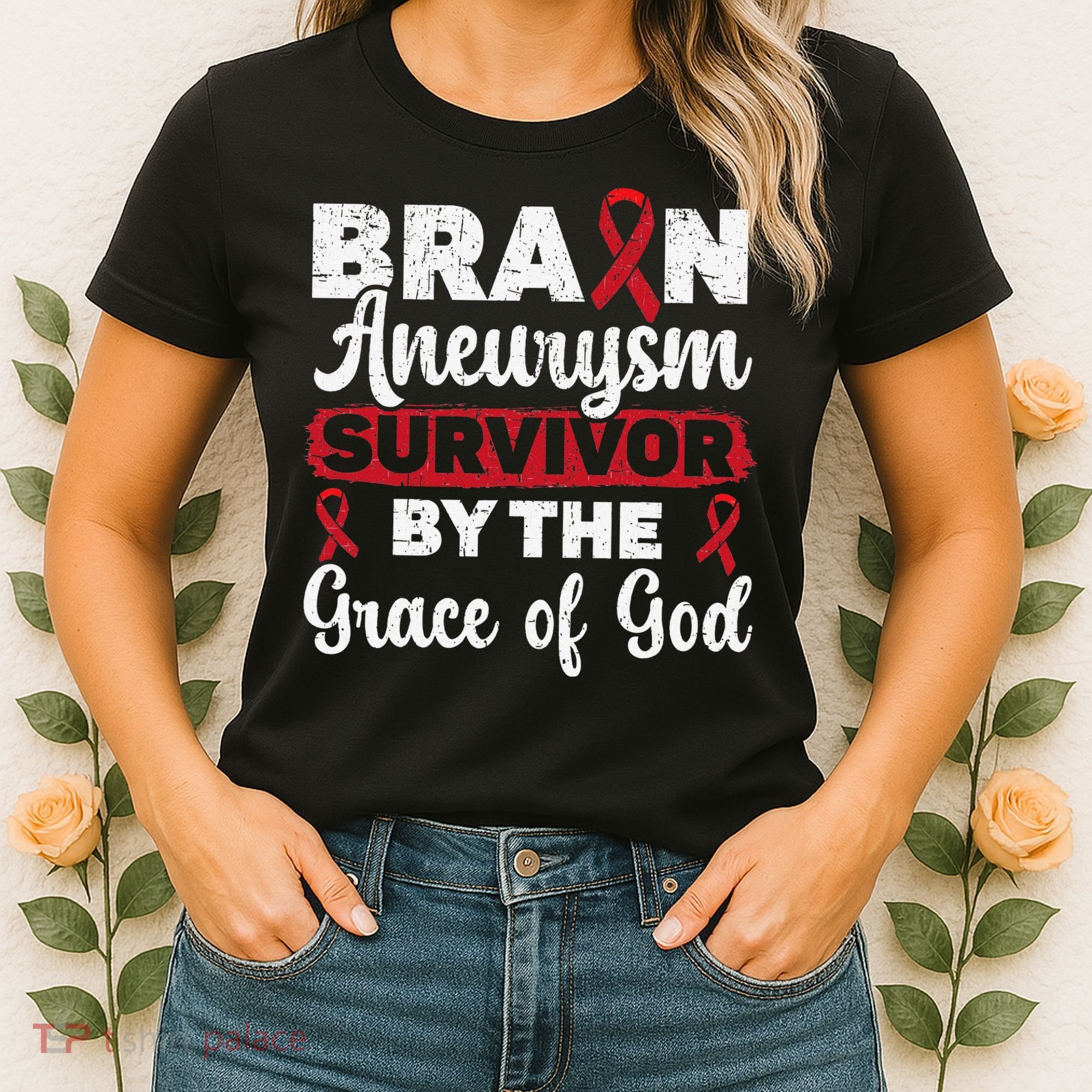 Brain Aneurysm Survivor Medical Condition Aneurysm Awareness Women's T-Shirt