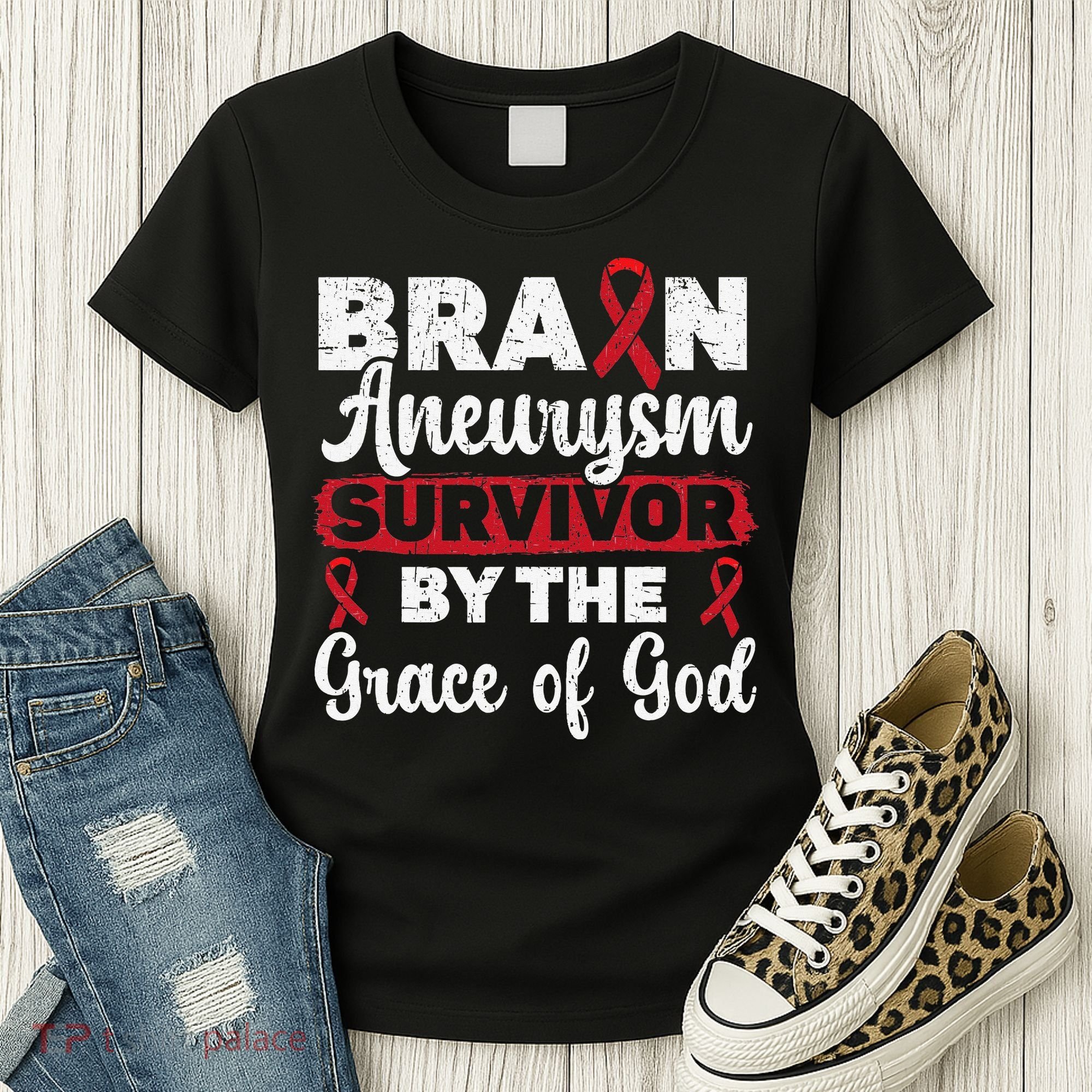 Brain Aneurysm Survivor Medical Condition Aneurysm Awareness Women's T-Shirt