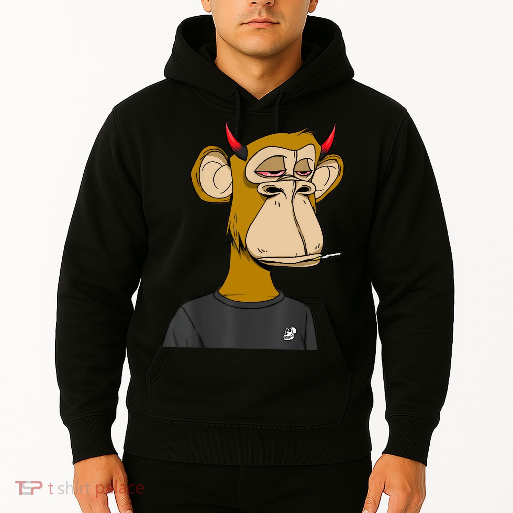 Bitcoin Ape Stoned Hoodie