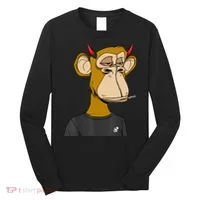 Bitcoin Ape Stoned Long Sleeve Shirt thumb 0