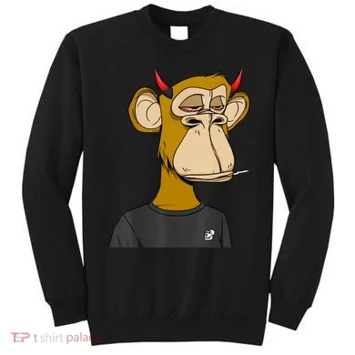 Bitcoin Ape Stoned Sweatshirt