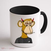 Bitcoin Ape Stoned Coffee Mug thumb 1